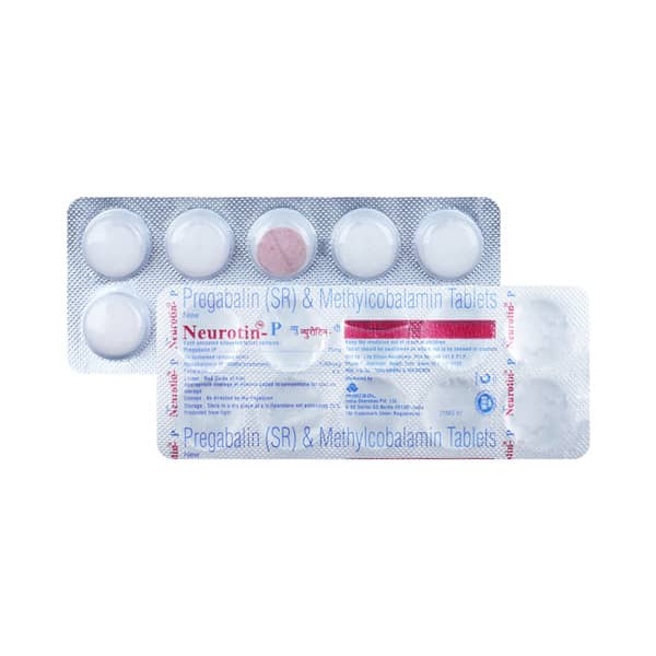 Neurotin P 75 Mg/750mcg Strip Of 10 Tablets