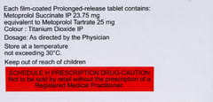 Revelol Xl 25 MG Tablet (15): Uses, Side Effects, Price & Dosage ...