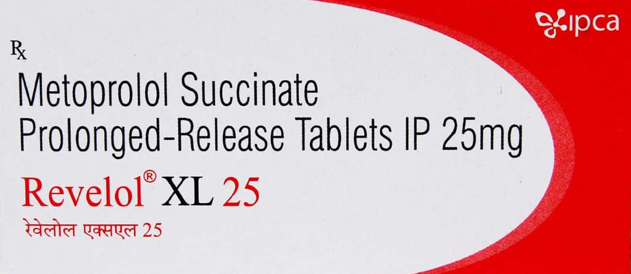 revelol xl 25mg tablets