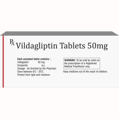 Vildazem 50mg Strip Of 10 Tablets