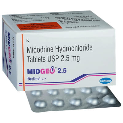 Midgeo 2.5mg Strip Of 10 Tablets