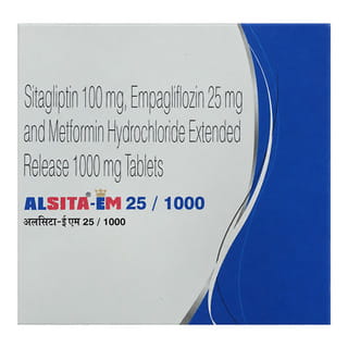 Alsita Em 25/1000Mg Strip Of 10 Tablets