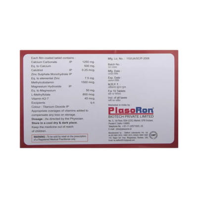 Kelol K Strip Of 10 Tablets