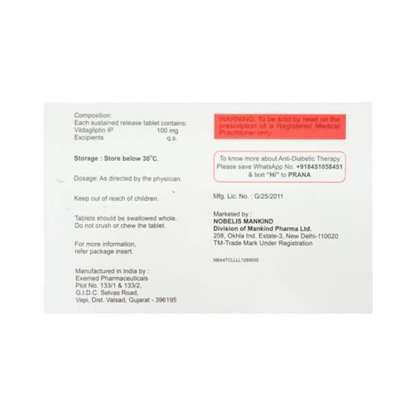 Zukanorm 100mg Sr Strip Of 15 Tablets