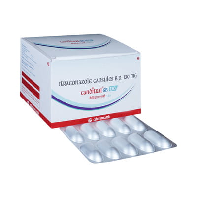 Canditral Sb 130mg Bottle Of 30 Capsules