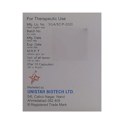 Nervistar Od Strip Of 10 Capsules