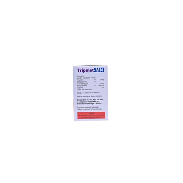 Tripmet Mn Strip Of 15 Tablets