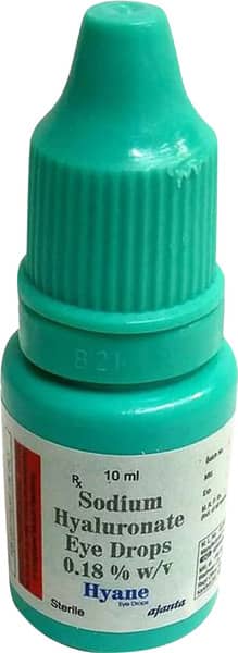 Hyane Bottle Of 10ml Eye Drops