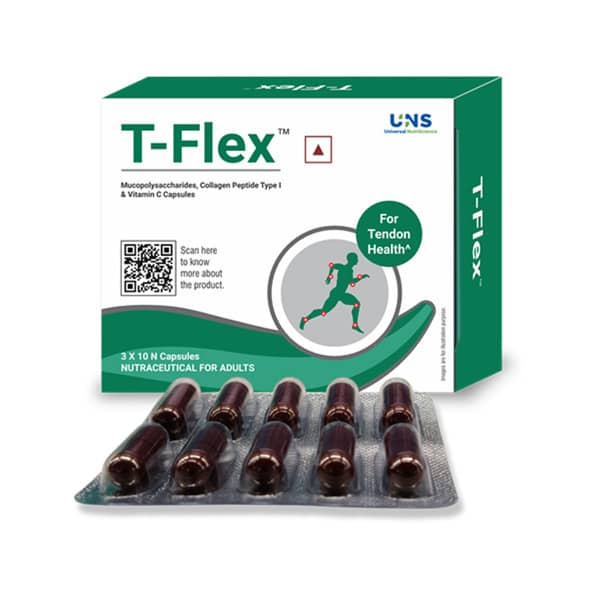 T Flex Strip Of 10 Capsules