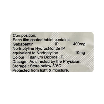 Progaba Nt 400mg Strip Of 10 Tablets