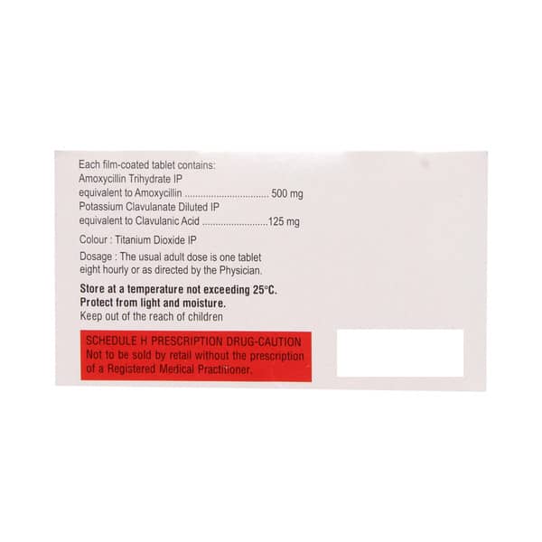 Idclav 625 Strip Of 10 Tablets