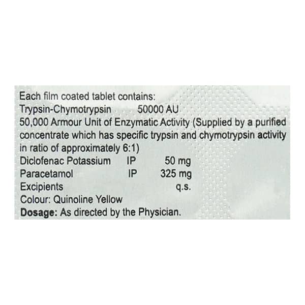 Dynapar Ct Strip Of 10 Tablets