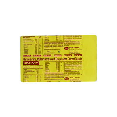 Healvit Strip Of 15 Tablets