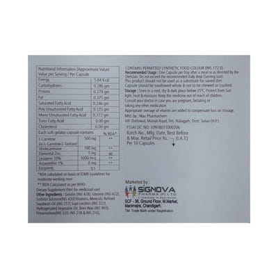 Xq 10 Strip Of 10 Softgel Capsules