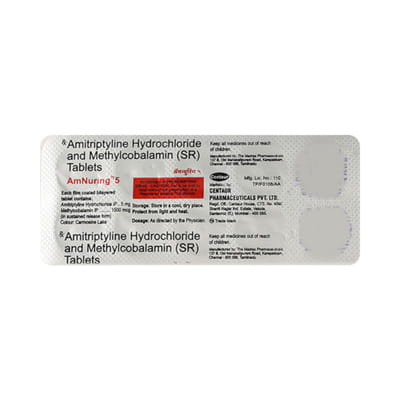 Amnuring 5mg Strip Of 10 Tablets