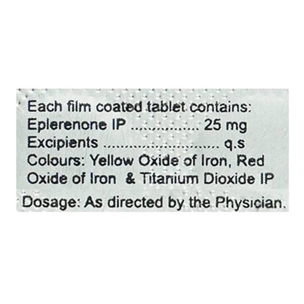 Eplerite 25Mg Strip Of 10 Tablets