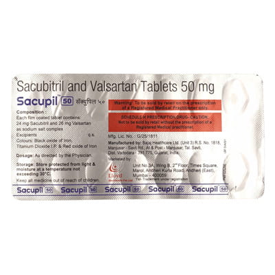 Sacupil 50mg Strip Of 14 Tablets