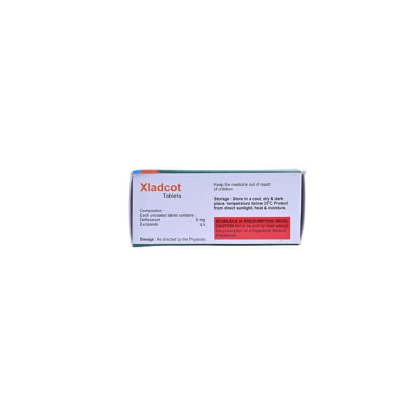 Xladcot 6Mg Strip Of 10 Tablets