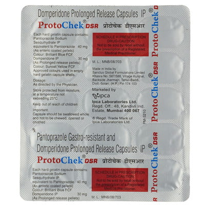 Protochek Dsr Strip Of 15 Capsules