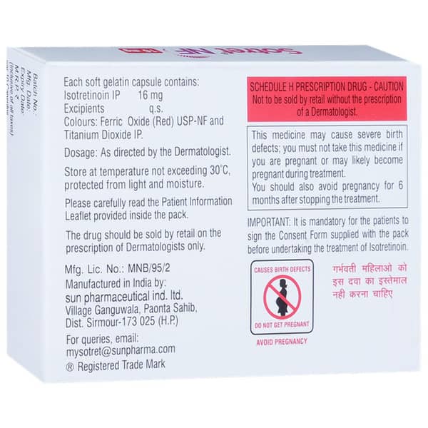 SOTRET NF 16MG CAPSULE
