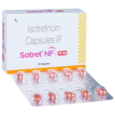 Sotret Nf 16mg Strip Of Capsules