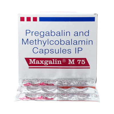 Maxgalin M 75mg Strip Of 15 Capsules