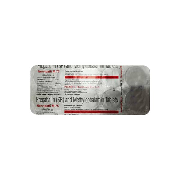 Nervipath M 75mg Strip Of 10 Tablets