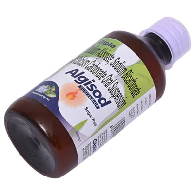 Algisod Peppermint Flavour Sugar Free Bottle Of 150ml Suspension