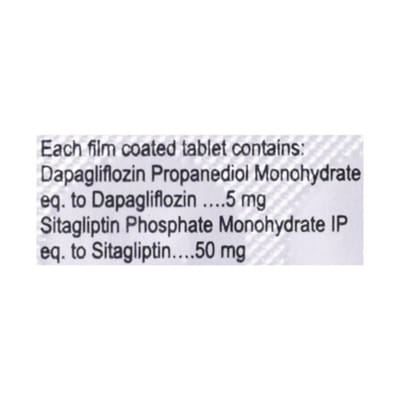 Gluxit S 5/50mg Strip Of 10 Tablets