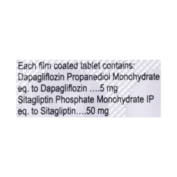 Gluxit S 5/50mg Strip Of 10 Tablets