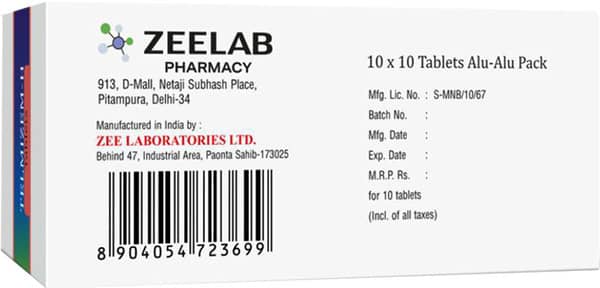 Telmizem H 40Mg Strip Of 10 Tablets