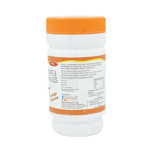 Optifiber Orange Flavour Bottle Of 90gm Granules