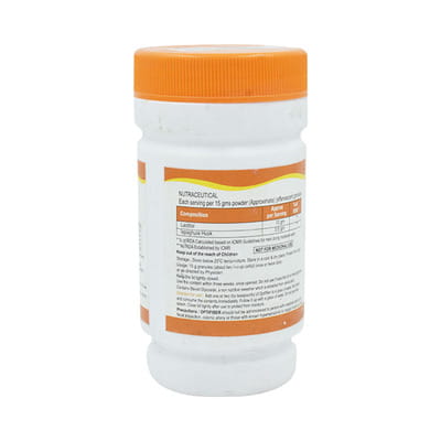 Optifiber Orange Flavour Bottle Of 90gm Granules