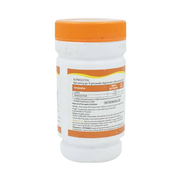 Optifiber Orange Flavour Bottle Of 90gm Granules
