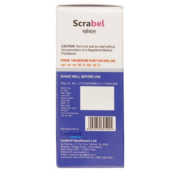 Scrabel Bottle Of 50ml Lotion
