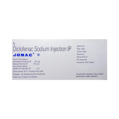 Jonac Ampoule Of 3ml Injection
