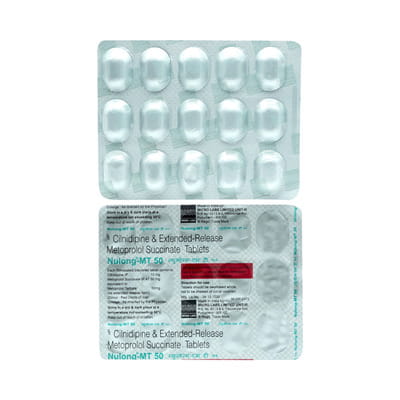 Nulong Mt 10/50mg Strip Of 15 Tablets