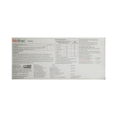 Nofrac Strip Of 10 Tablets