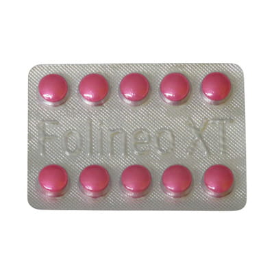 Folineo Xt Strip Of 10 Tablets