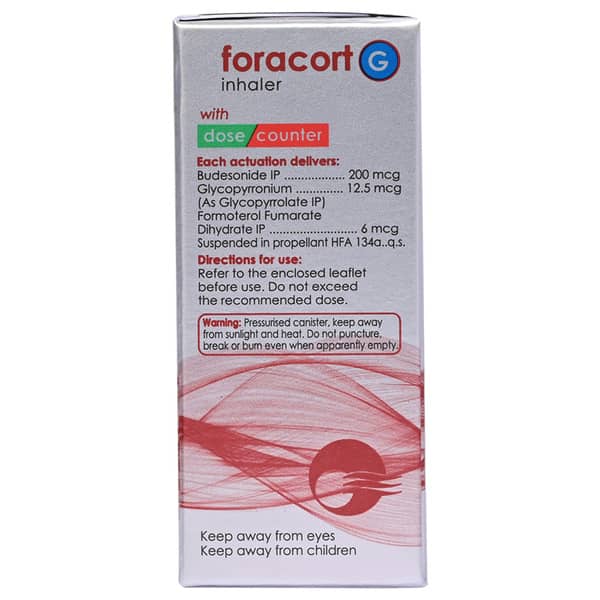 Foracort G Cfc Free 7.2gm Box Of 120 Metered Dose Inhaler