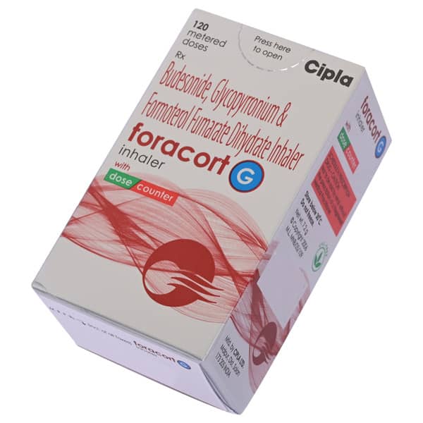 Foracort G Cfc Free 7.2gm Box Of 120 Metered Dose Inhaler