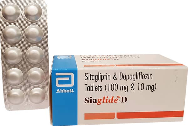 Siaglide D 10/100mg Strip Of 10 Tablets