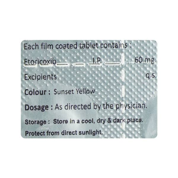 Flexcel 60mg Strip Of 10 Tablets