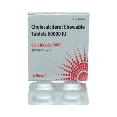 Solhike D3 60k Bottle Of 5ml Oral Solution (Pack Of 4)