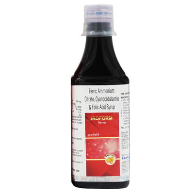Iroform Orange Flavour Bottle Of 200ml Syrup
