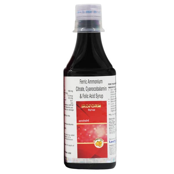 Iroform Orange Flavour Bottle Of 200ml Syrup