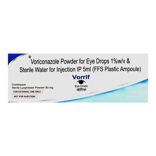 Vorrif 1% Vial Of 5Ml Powder For Eye Drops