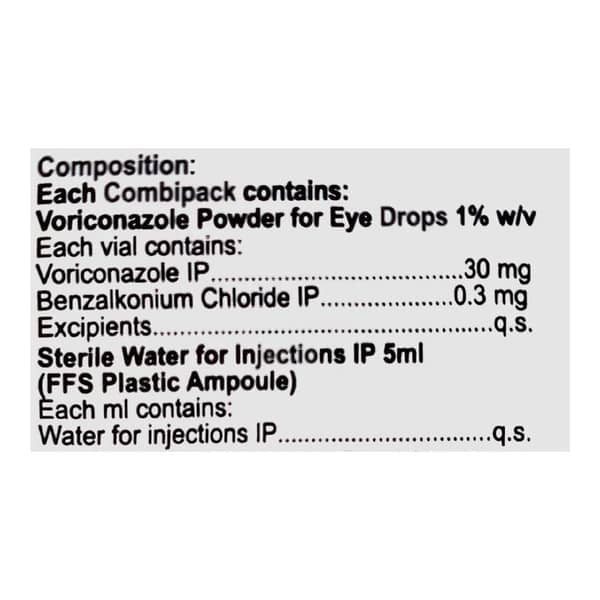Vorrif 1% Vial Of 5Ml Powder For Eye Drops