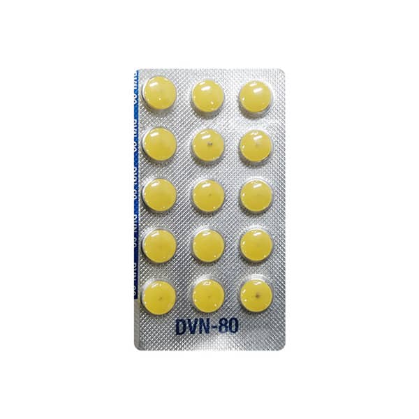 Dvn 80mg Strip Of 15 Tablets