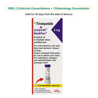 Yurpeak Kwikpen 5Mg Pre Filled Pen Of 2.4Ml Solution For Injection